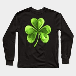 Shamrock St Patricks Long Sleeve T-Shirt